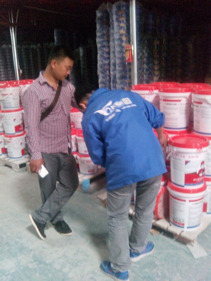 見證友情漆生產實力增強合作信心